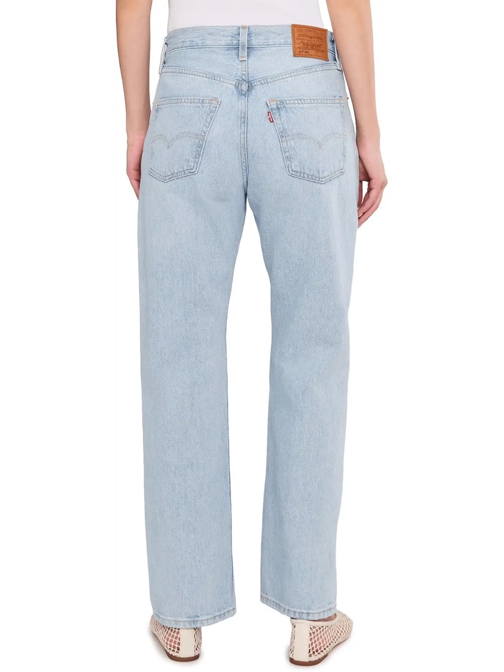 Levi's Premium 501 90s Light Wash Straight Leg Women's Jeans